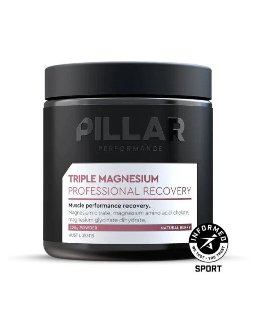 Pillar Performance Triple Magnesium Professional Recovery 200g - Frutos do Bosque