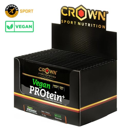 CROWN Vegan PROtein+ Chocolate (saqueta 26,5g)