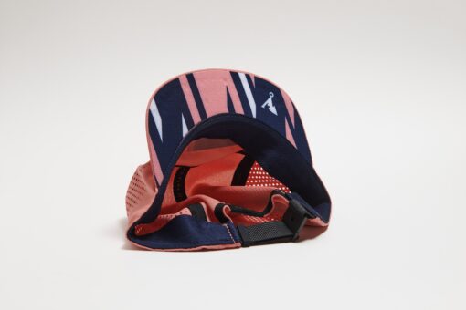 TEAM VÄGA Feather Racing Cap Peach Navy Blue