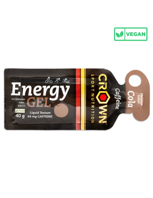 CROWN Energy Gel Cola (40g) 80mg Cafeína