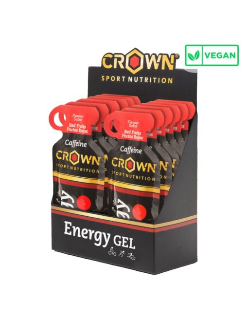 CROWN Energy Gel Frutos Vermelhos (40g) 80mg Cafeína