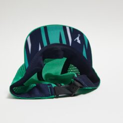 TEAM VÄGA Feather Racing Cap Eletric Mint Navy Blue