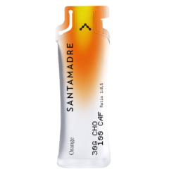 SANTAMADRE Gel Energético 30g HC 100mg CAF (Rácio 1:0.5) 50 ml Laranja