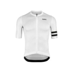 SUAREZ Maillot Manga Curta SOLID 2.3 Chalk Branco