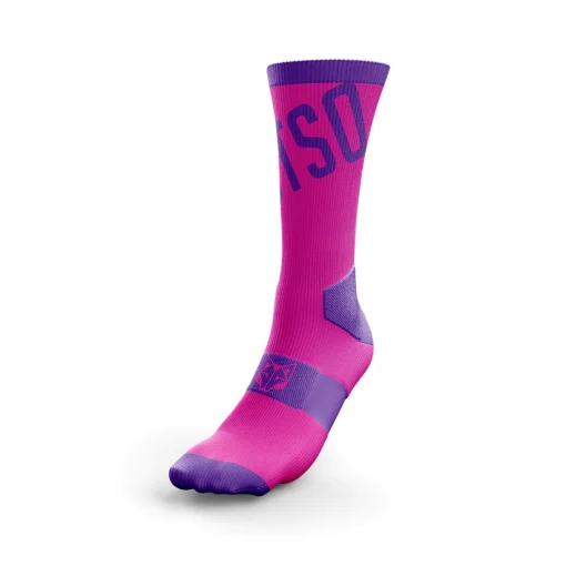 OTSOSPORT CYCLING SOCKS HIGH CUT Fluo Pink