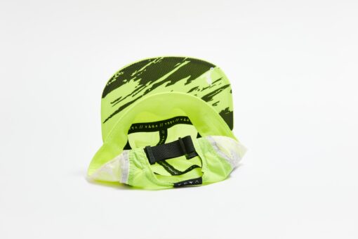 TEAM VÄGA Wind Resistant Feather Racing Cap Neon Yellow