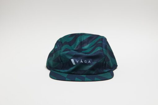 TEAM VÄGA Feather Racing Cap Navy Racing Green Blue