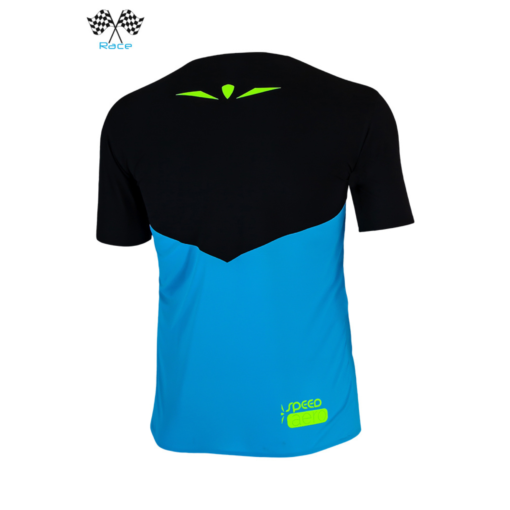 UGLOWSPORT Speed Aero Tee | Black Skyblue