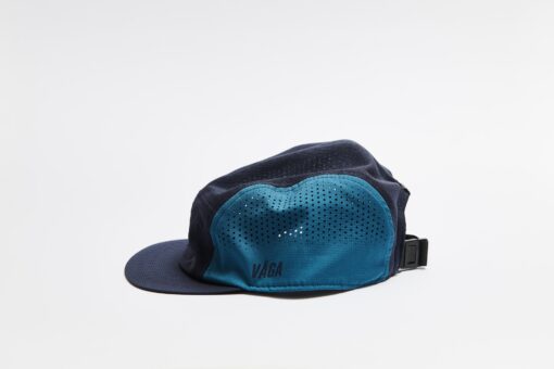 TEAM VÄGA Feather Racing Cap Navy Blue Teal Black