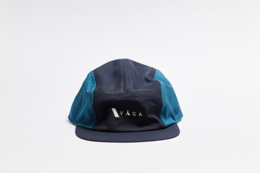 TEAM VÄGA Feather Racing Cap Navy Blue Teal Black