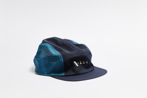 TEAM VÄGA Feather Racing Cap Navy Blue Teal Black