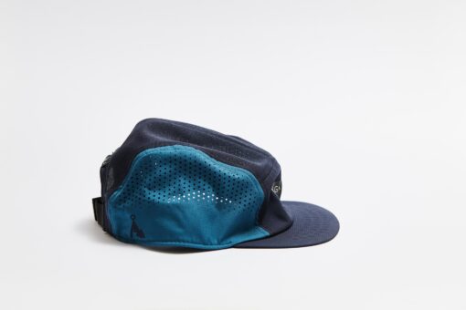 TEAM VÄGA Feather Racing Cap Navy Blue Teal Black