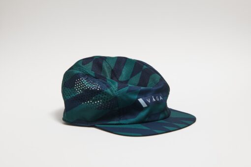 TEAM VÄGA Feather Racing Cap Navy Racing Green Blue