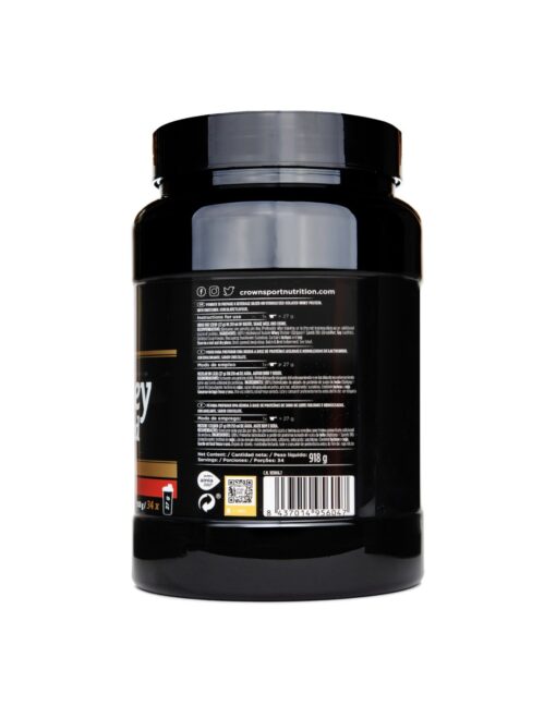 CROWN Iso Whey Hidrolisada Chocolate (Pote 918g)