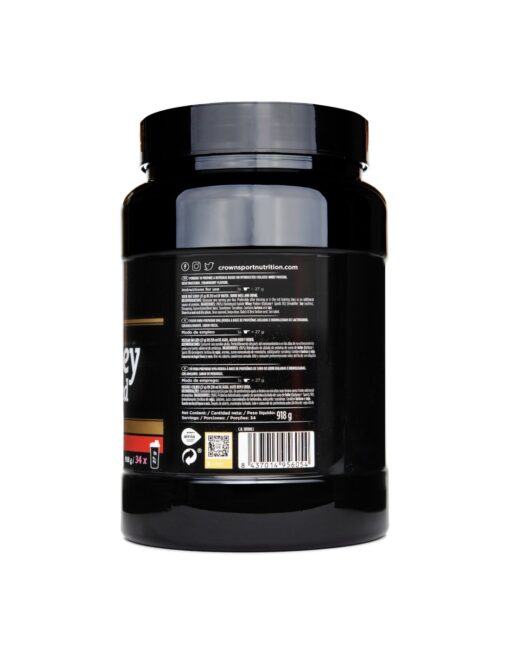 CROWN Iso Whey Hidrolisada Morango (Pote 918g)