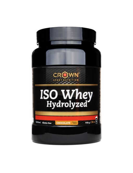 CROWN Iso Whey Hidrolisada Chocolate (Pote 918g)