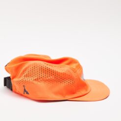 TEAM VÄGA Feather Racing Cap Neon Orange Navy Blue