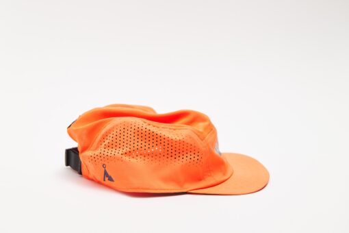 TEAM VÄGA Feather Racing Cap Neon Orange Navy Blue