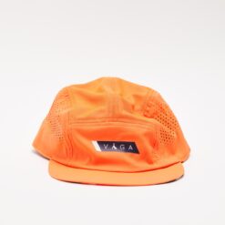 TEAM VÄGA Feather Racing Cap Neon Orange Navy Blue