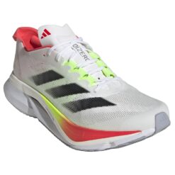 ADIDAS Adizero Boston 12 White Lucid Red