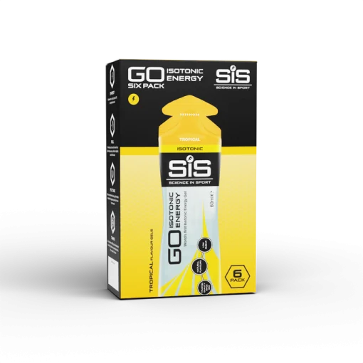 SIS GO Isotonic Gel Energy 60 ml Tropical (Pack 6)