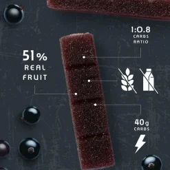 AMACX Turbo Fruit Chew Bar - Cassis 50g