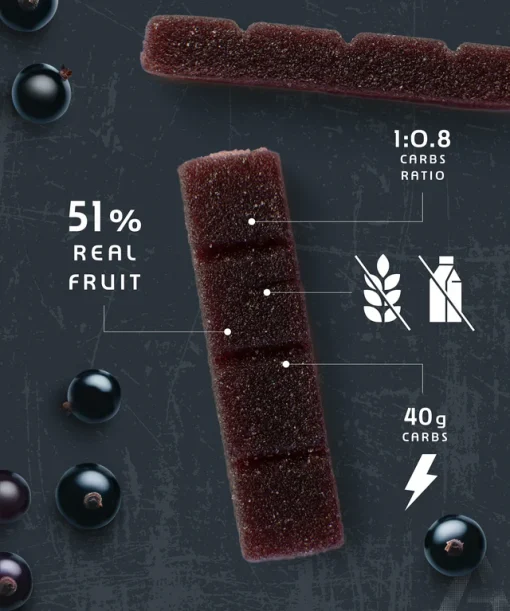 AMACX Turbo Fruit Chew Bar - Cassis 50g