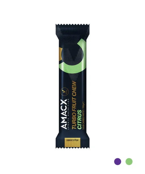 AMACX Turbo Fruit Chew Bar - Citrus 50g