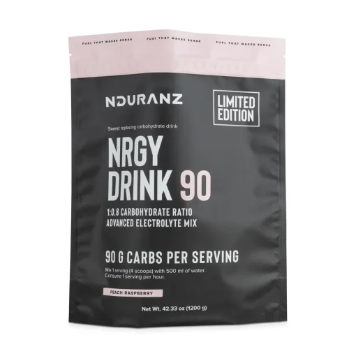 NDURANZ NRGY 90 Drink Peach Raspberry (1200g)