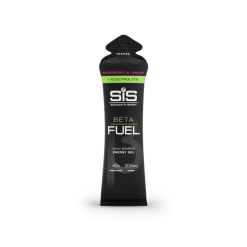 SIS Gel Energético Beta Fuel - 60ml Framboesa Limão + Eletrolyte