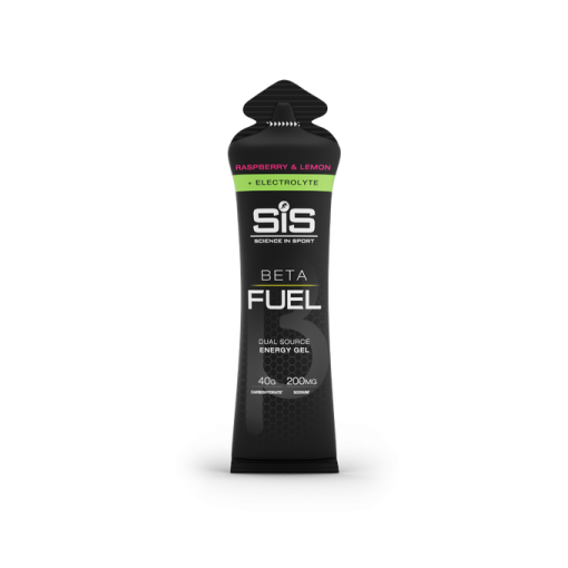 SIS Gel Energético Beta Fuel - 60ml Framboesa Limão + Eletrolyte
