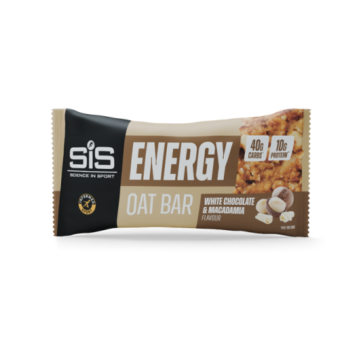 SIS Energy Oat Bar Chocolate Branco e Macadamia